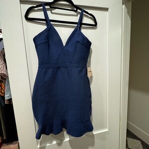 Superdown Marin mini Bandage Ruffle Dress